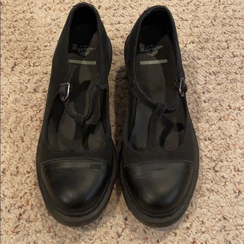Dr Martens Aggy T bar, black, women’s size 10, UK8